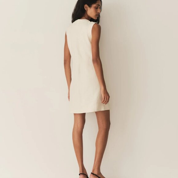 Doen Coralie Mini Shift Dress in Magnolia sz 6 - Picture 4 of 13